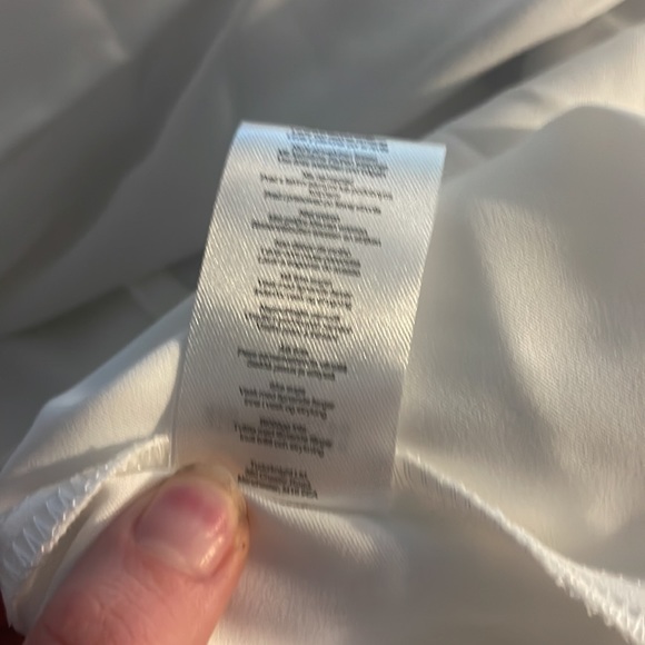 4TH & RECKLESS White Midi Wrap Dress Size Medium (8-10) NWT - Picture 13 of 13